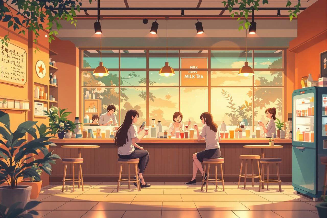 短剧网络剧免费观看 - 奶茶店的奇幻物语